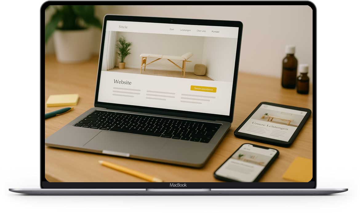 Webdesigner für Ärzte Heilpraktiker Therapeuten