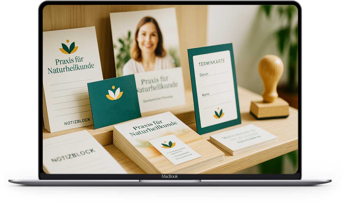 Grafikdesign Heilpraktiker