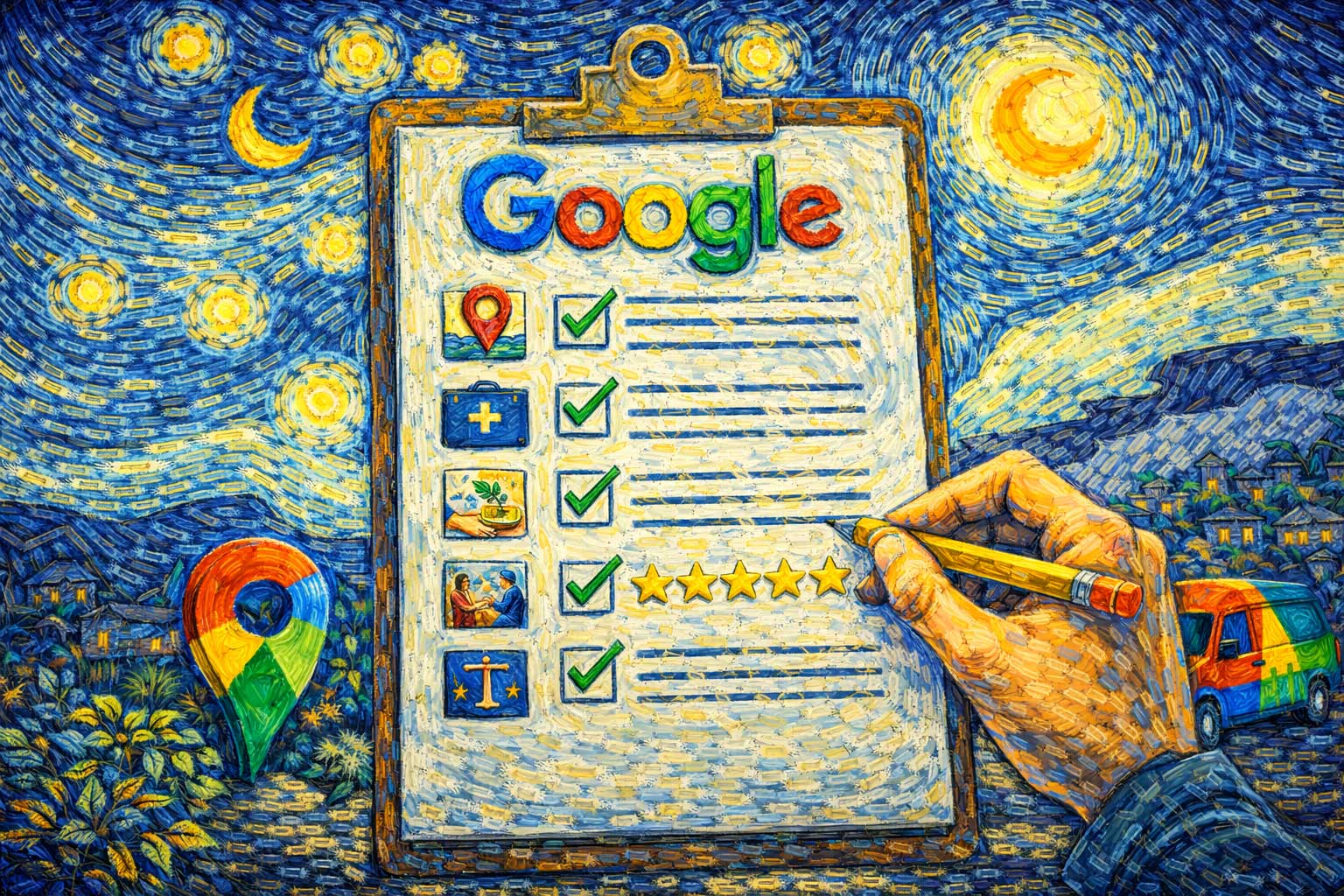 Google Checkliste für Praxen