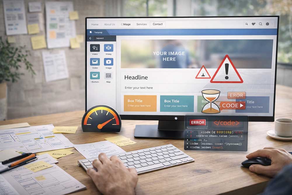 Homepage selberbauen mit Baukasten