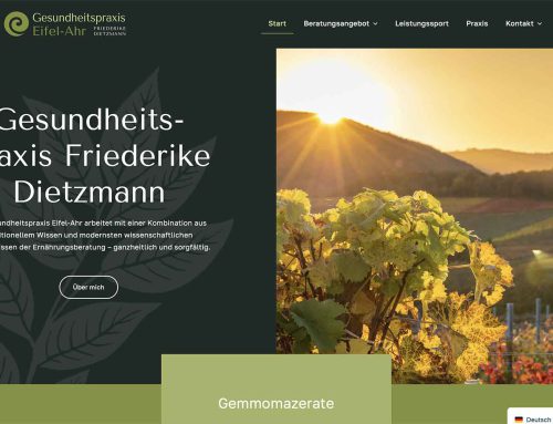 Website Gesundheits&shy;praxis